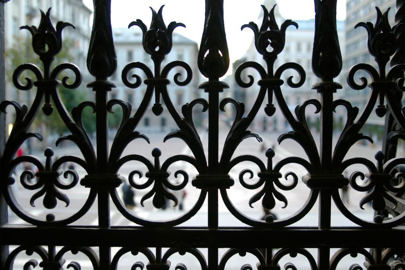 Iron Fence Construction detail